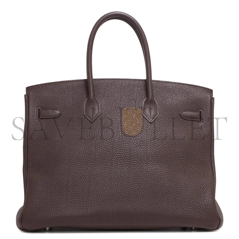 H**me5 togo birkin 35 fauve barenia ebene (35*28*6cm)
